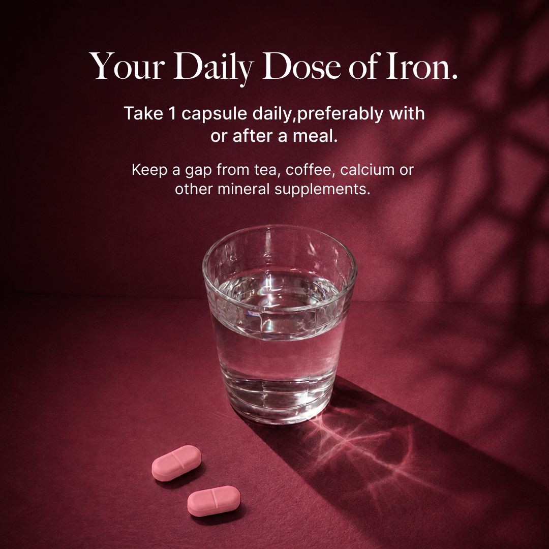 Iron+ With Liposomal Iron, Lactoferrin, Folate and Vitamin B12