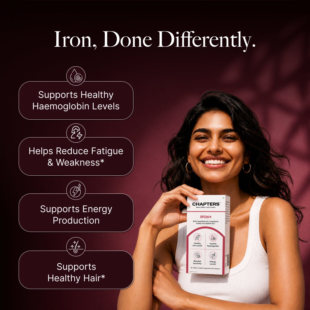 Iron+ With Liposomal Iron, Lactoferrin, Folate and Vitamin B12
