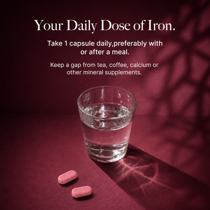 Iron+ With Liposomal Iron, Lactoferrin, Folate and Vitamin B12