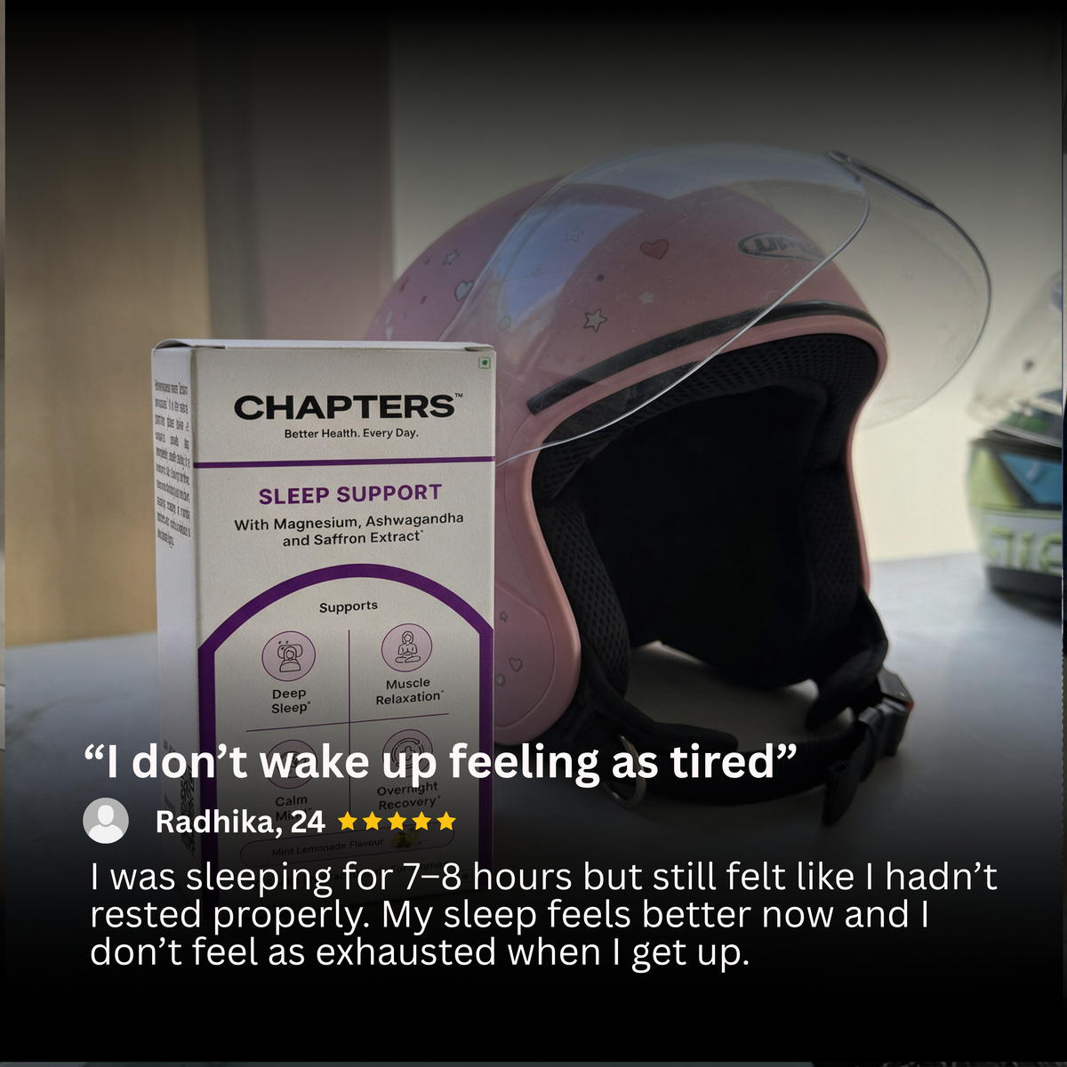 Hear it from her